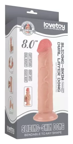 Dildo Sliding Skin 17 x 4cm – 2/6