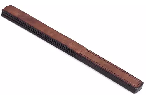 3-Strand Leather Paddle THREEGEN 24cm – 2/2