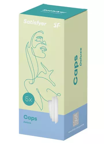 Set mit 5 Aufsätzen für Satisfyer Pro DELUXE – 2/6