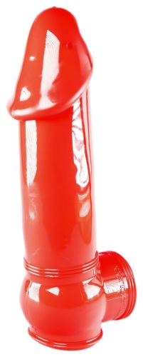Zizi Megamen Bite Penishülle 19 x 5 cm Rot