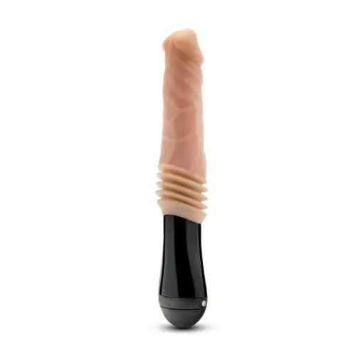 Stootdildo roterend Dr Knight 13 x 3,8cm – 8/10