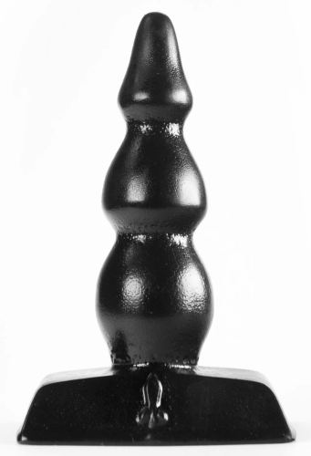 Zizi Ripple Plug 9 x 3 cm Schwarz
