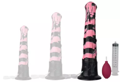 Pferde-Ejakulatordildo Helios L 37 x 7,2cm – 1/5