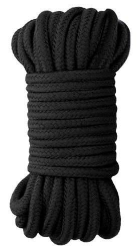 Bondage touw zwart 10m