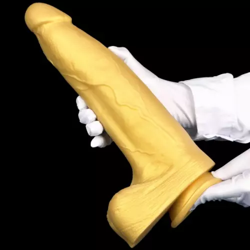 Dildo Thorel Royal 25 x 8 cm Goudkleurig – 3/3