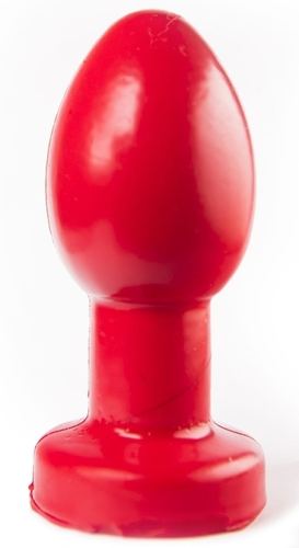 Zizi Push Plug 11.5 x 6 cm Red