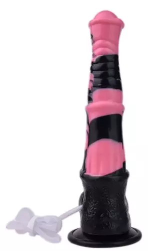 Ejakulierender Dildo Horse Tinulf Squirt L 28 x 6.5 cm Schwarz-Rosa – 7/7