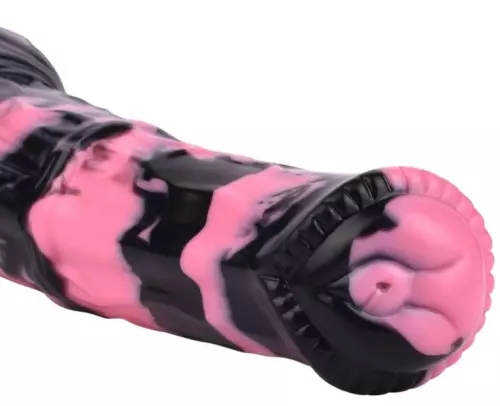 Dildo Horse Hurulf S 18 x 4.7cm Schwarz-Rosa – 4/8