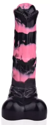 Dildo Horse Hurulf S 18 x 4.7cm Schwarz-Rosa – 5/8