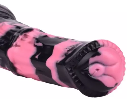 Dildo Horse Hurulf M 24.5 x 6.5cm Schwarz-Rosa – 4/8