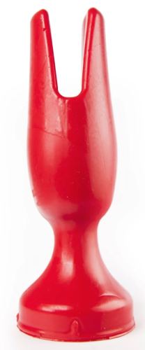 Zizi Prong Plug 15 x 5.5 cm Red