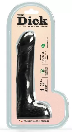 Dildo Rocky 19 x 4 cm Zwart – 2/3