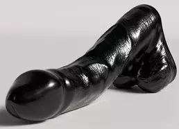 Dildo Rocky 19 x 4 cm Zwart – 3/3