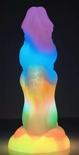 Phosphoreszierender Dildo ALIENY 18 x 4.8cm – 2/9
