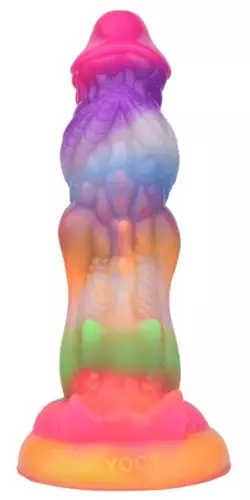 Phosphoreszierender Dildo ALIENY 18 x 4.8cm – 7/9