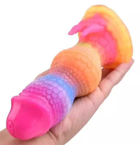 Fosforescerende Dildo Calieny 15 x 5.3cm – 4/7