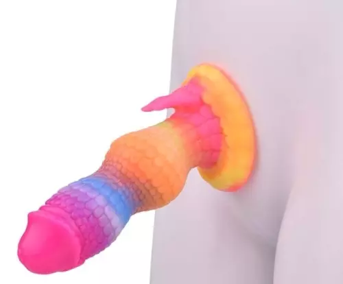 Fosforescerende Dildo Calieny 15 x 5.3cm – 5/7