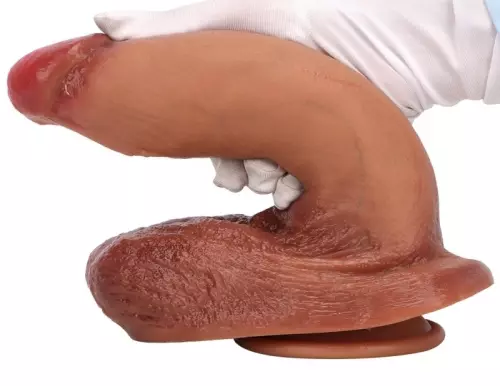 Dildo Shaney S 17 x 6cm Bruin – 7/7
