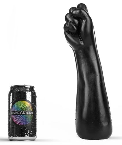 Huxley Dark Crystal Fist Dildo 25 x 8cm