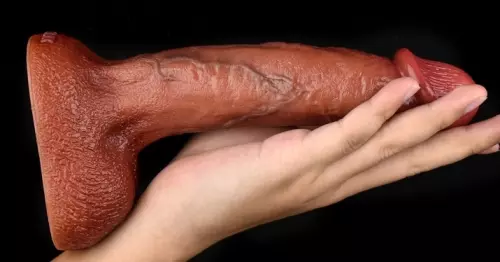 Dildo Curved Balls 16 x 3.5cm Bruin – 5/9
