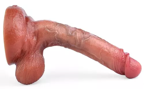 Curved Big Dildo 16 x 3.6cm Brown – 6/9