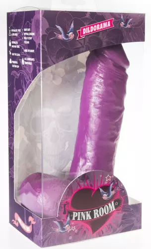 Dildo P08 Jordan 17 x 5.3 cm Violet – 2/2