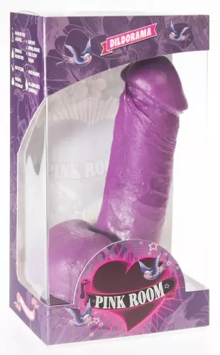 Dildo P03 Aaron 12 x 4.3 cm Violet – 2/2