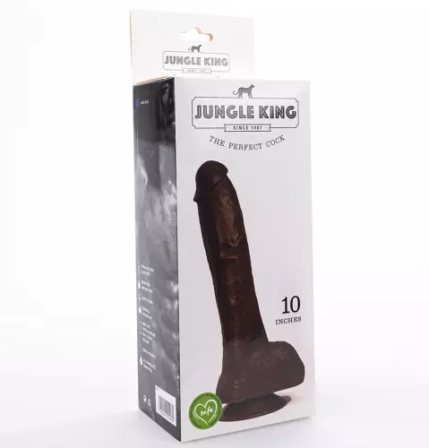 Dildo Jungle King 18 x 5.2 cm Bruin – 2/2