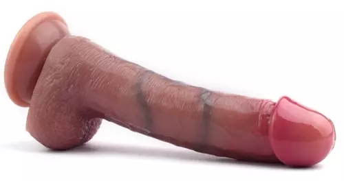 Dildo Skinnier Nico 13 x 3.7cm Bruin – 3/8
