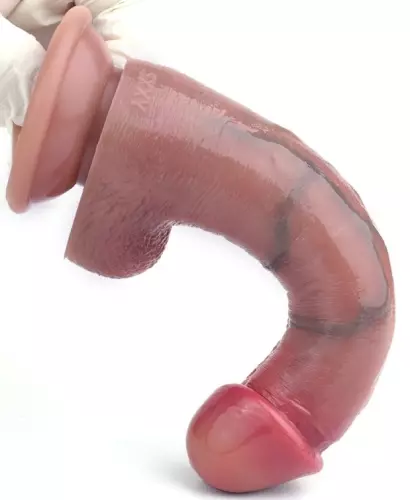 Dildo Skinnier Nico 13 x 3.7cm Bruin – 5/8