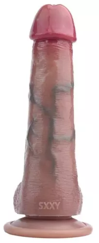 Dildo Skinnier Nico 13 x 3.7cm Bruin – 8/8