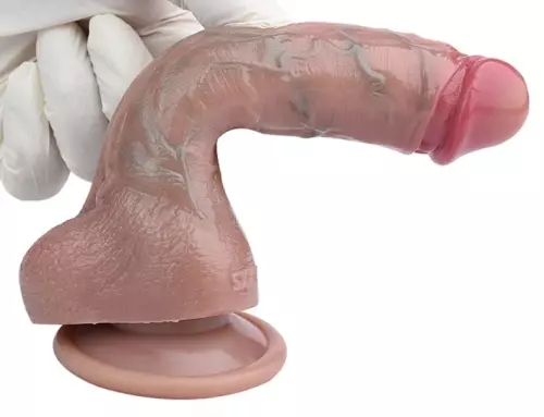 Dildo Vibrant Skinnier Umberto 12 x 3.2cm Bruin – 7/9