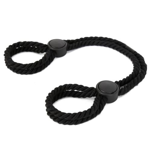 Double Rope Handcuffs Dualpurpose Black