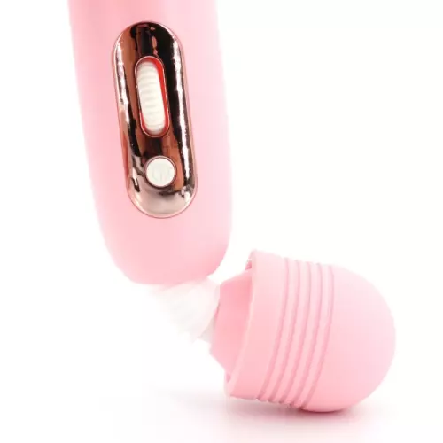 Wand Magic Love 26cm Kop 45mm Roze – 6/6