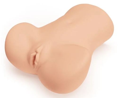 Masturbator Tiny Case Shake Vulva and Belly