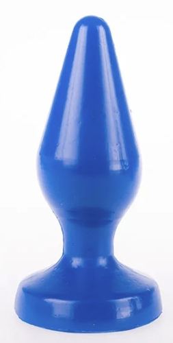 Classic Plug M I Love Butt 13 x 5.3 cm Blue