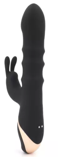 Vibro Rabbit Thrusties 13 x 3,8 cm Schwarz – 3/3