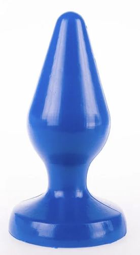 Plug Classic L I Love Butt 15 x 6.8 cm Blau