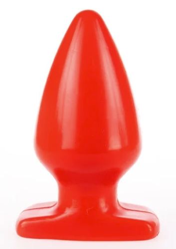 Fat Plug M I Love Butt 14 x 7.5 cm Red