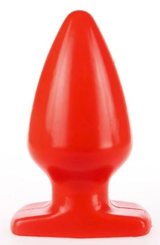 Fat Plug L I Love Butt 15.5 x 9 cm Red