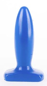 Slim Plug S I Love Butt 8.5 x 3 cm Blue