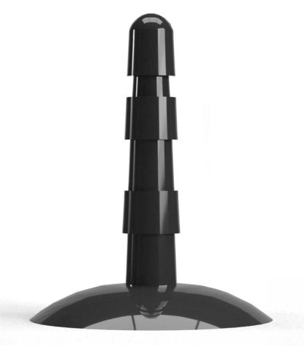 Mega Suction Cup Tip Hung System Black