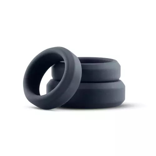 Set aus 3 Cockrings Boners Silikon – 1/13
