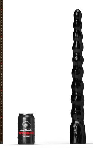 ABS08 En-Garde All Black Steroïd Dildo 41 x 5cm
