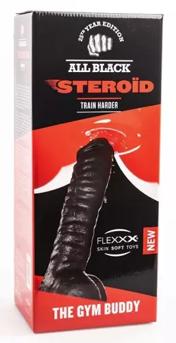 Dildo ABS10 The Gym Buddy All Black Steroïd 27 x 8.5cm – 2/6