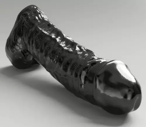 Dildo ABS10 The Gym Buddy All Black Steroïd 27 x 8.5cm – 5/6