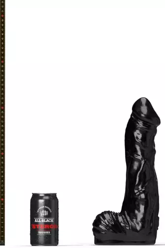Dildo ABS06 Bodybuilder All Black Steroïd 26 x 8cm – 1/5