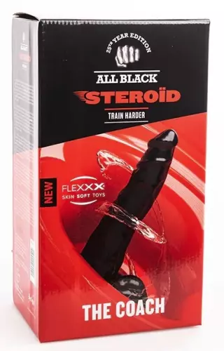 Gode ABS02 The Coach The All Black Steroïd 25 x 7cm – 2/5