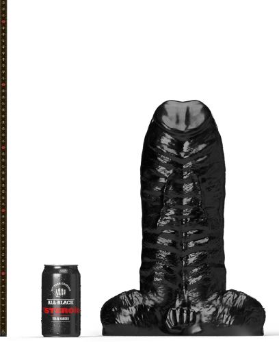 Dildo ABS11 The Personal Trainer All Black Steroïd 31 x 15cm