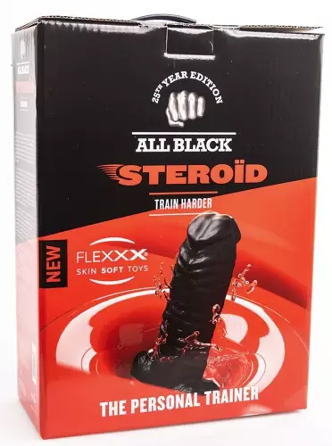 Dildo ABS11 The Personal Trainer All Black Steroïd 31 x 15cm – 2/4